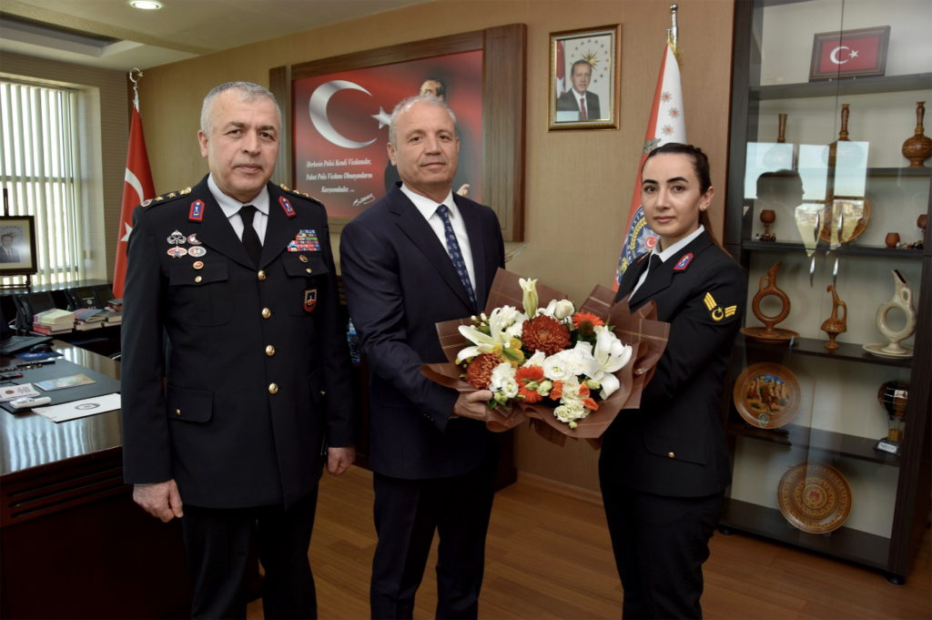 image-1024x681 İl Jandarma Komutanlığı Polis Haftası Ziyareti